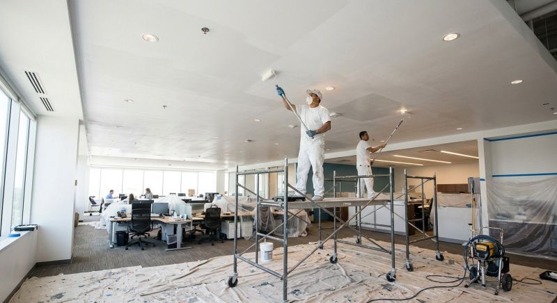 Retail Ceiling Painting in Longmont, CO