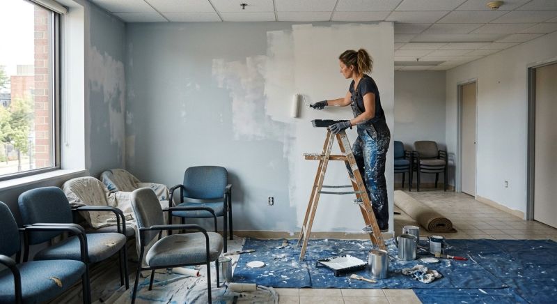 Waiting Room Painting in Boulder, CO