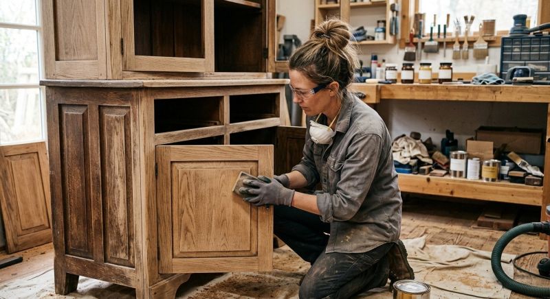 Cabinet Glazing Service in Dayton, OH