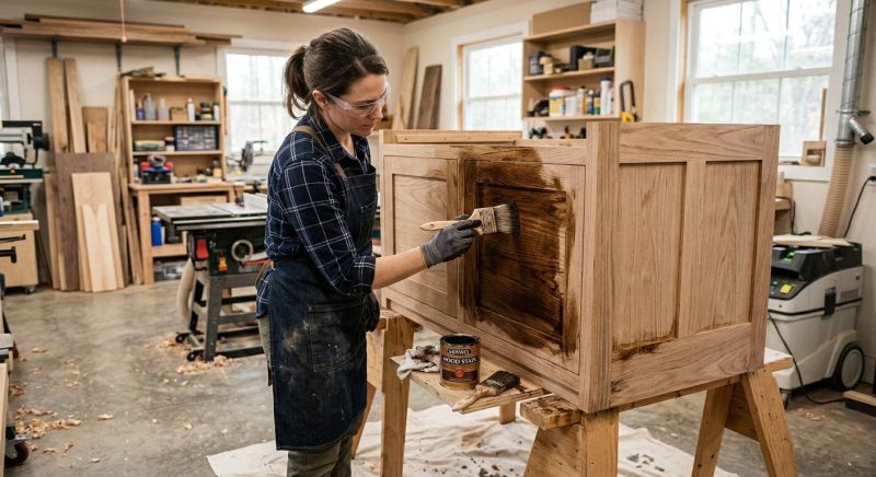 Cabinet Staining Service in Dayton, OH