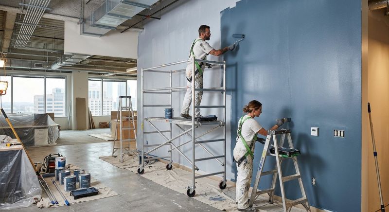 Commercial Ceiling Painting in Boulder, CO