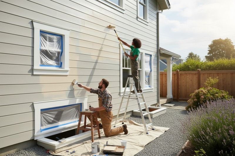 Outdoor Home Painting in Gilbert, AZ