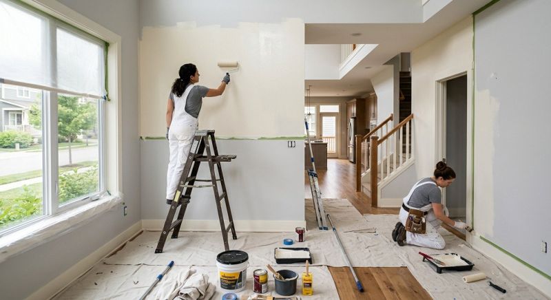 Stucco Ceiling Painting in Waco, TX