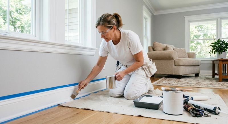 Sunroom Painting in Waco, TX